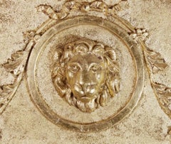 Grande specchio da parete dorato in stile Regency di Thomas Fentham