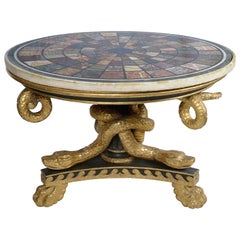 Antique Large Regency period Specimen marble centre table, circa 1820