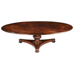 Large Regency Round Dining Table Large Regency Round Dining Table