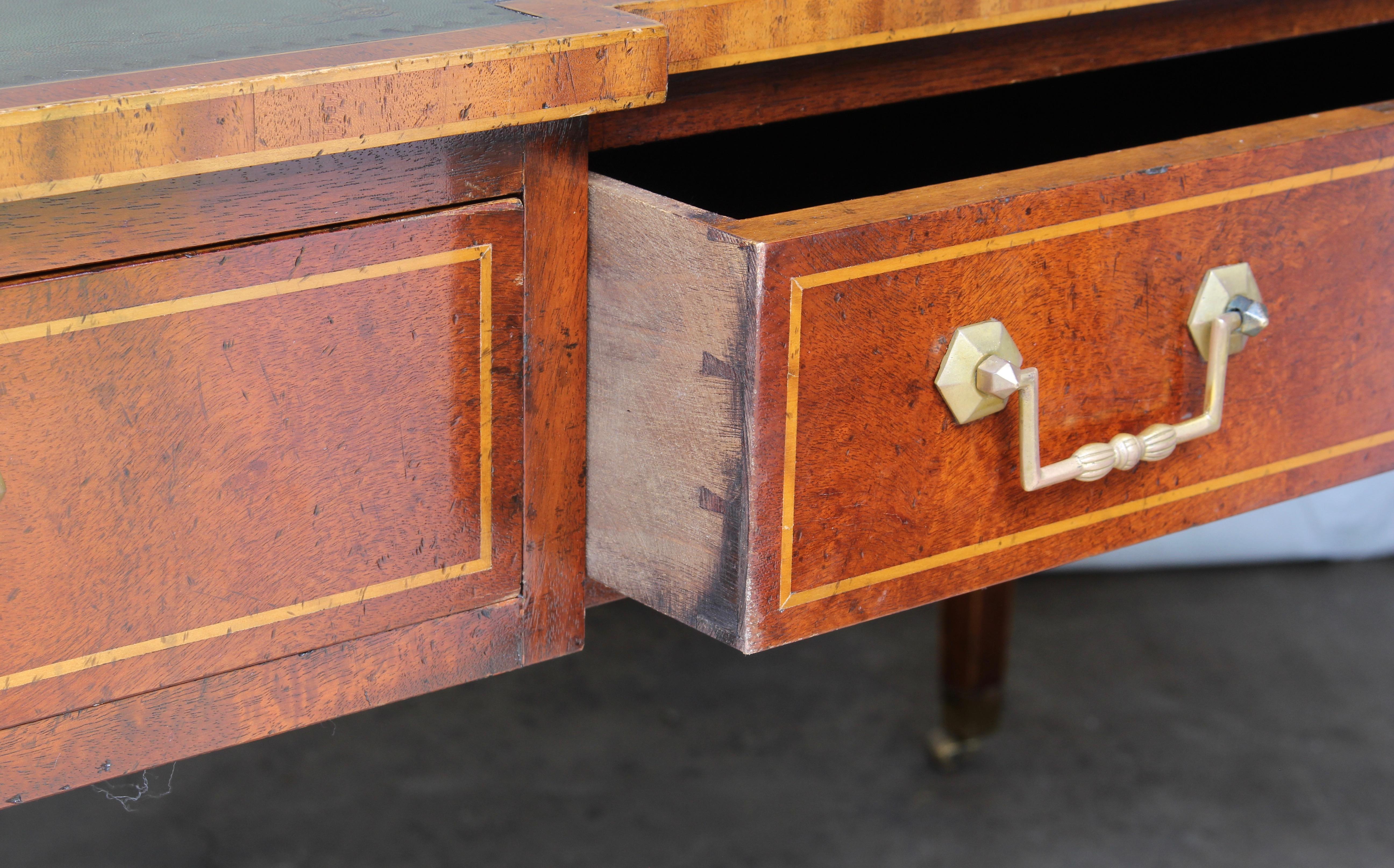 Large Regency Style Partners Desk 3