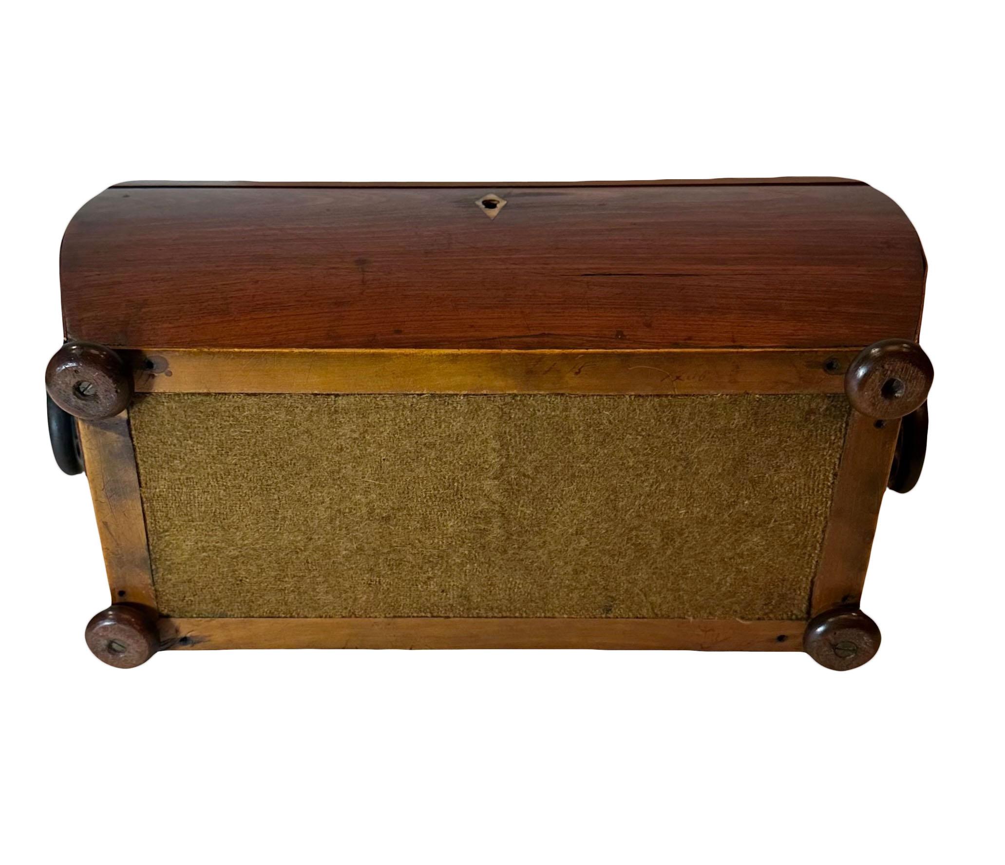 Large Regency Tea Caddy For Sale 1