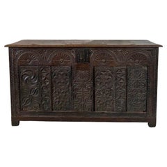 Large Renaissance Buffet Richly Carved Early 17th Century