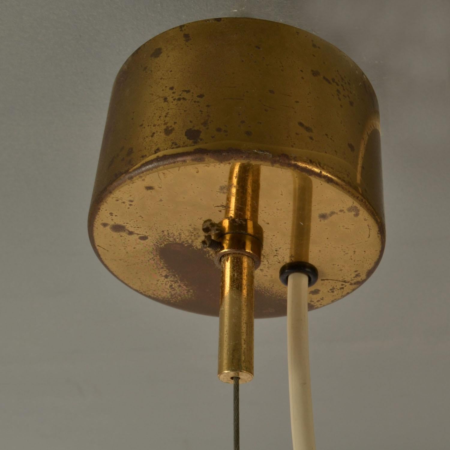 Grande suspension en forme de cloche Renato Toso pour Leucos Murano, années 1960 en vente 5