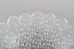 Large René Lalique "Roscoff" Bowl Decorated with Fish, Mid-20th Century