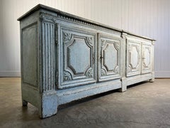 Large Repainted Flemish Sideboard