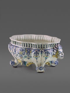 Large, Representative Baroque Jardinière France, Probably Rouen, c. 1720