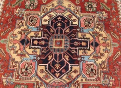 Very Large Serapi-Heriz Design Rug With Geometric Medallion 12'1 X 18'2
