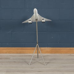 Large Resin Concorde Model Made by Space Models, England, circa 1990
