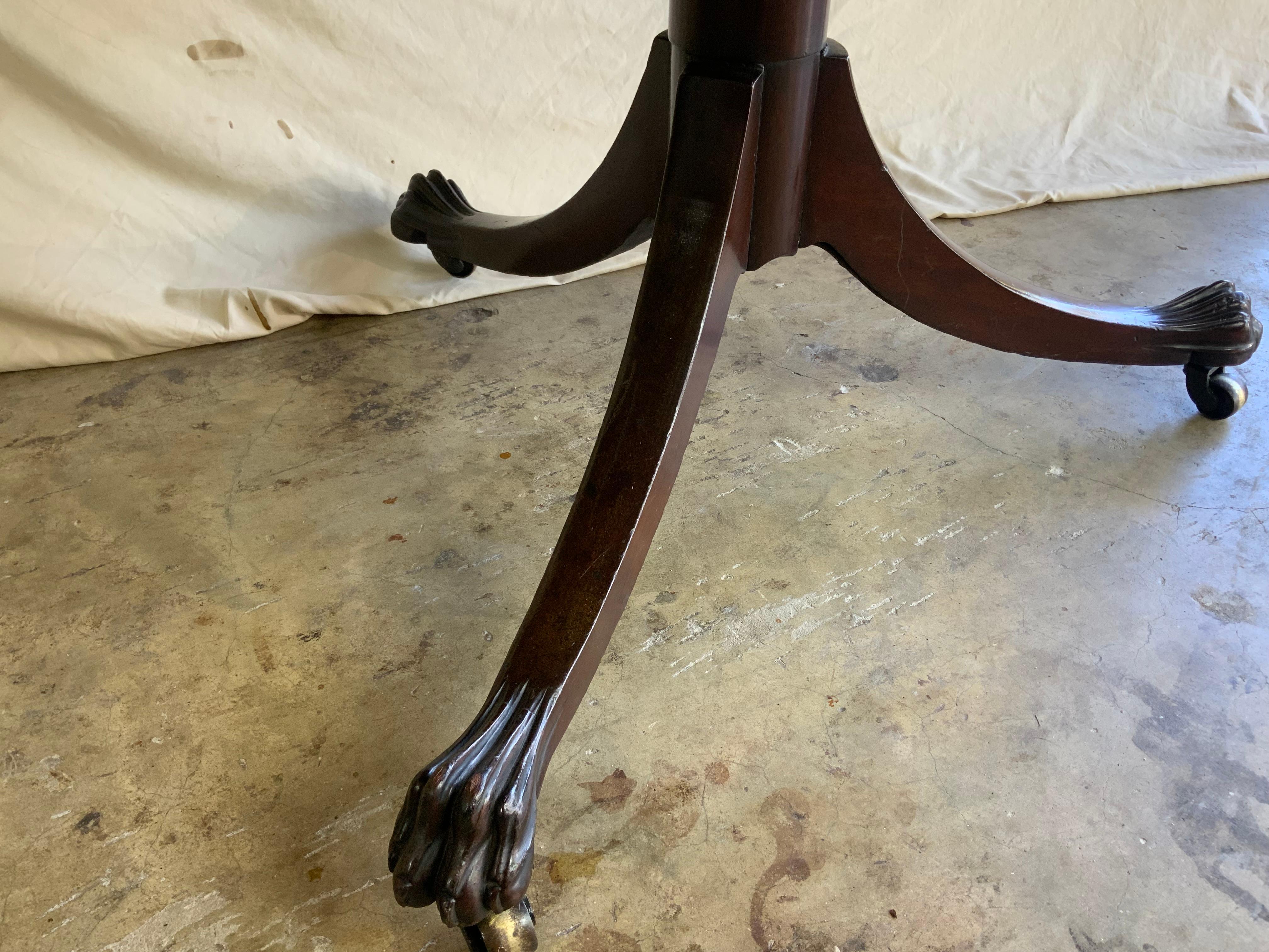 Large 19th Century Revolving Mahogany Drum Table For Sale 1
