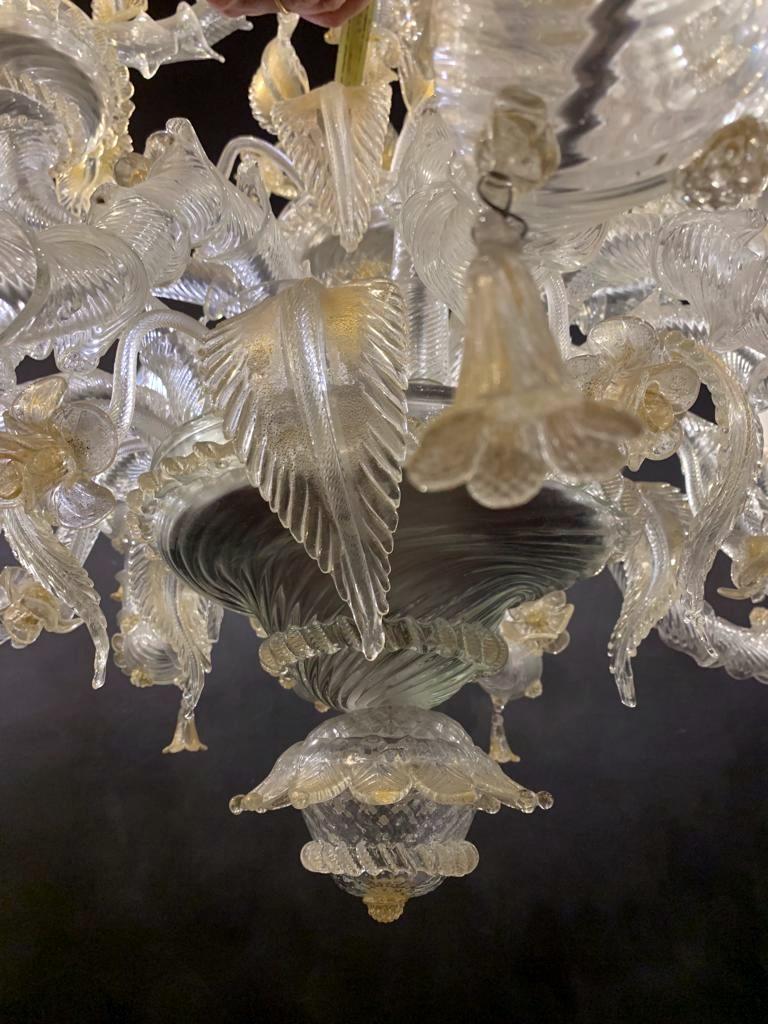 Large Rezzonico Chandelier In Murano Glass - 20 Sconces 1