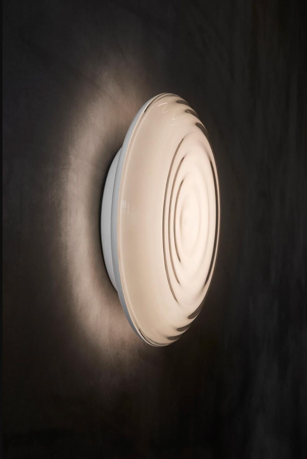 Metal Large 'Ripls' Wall or Ceiling Light for Louis Poulsen For Sale