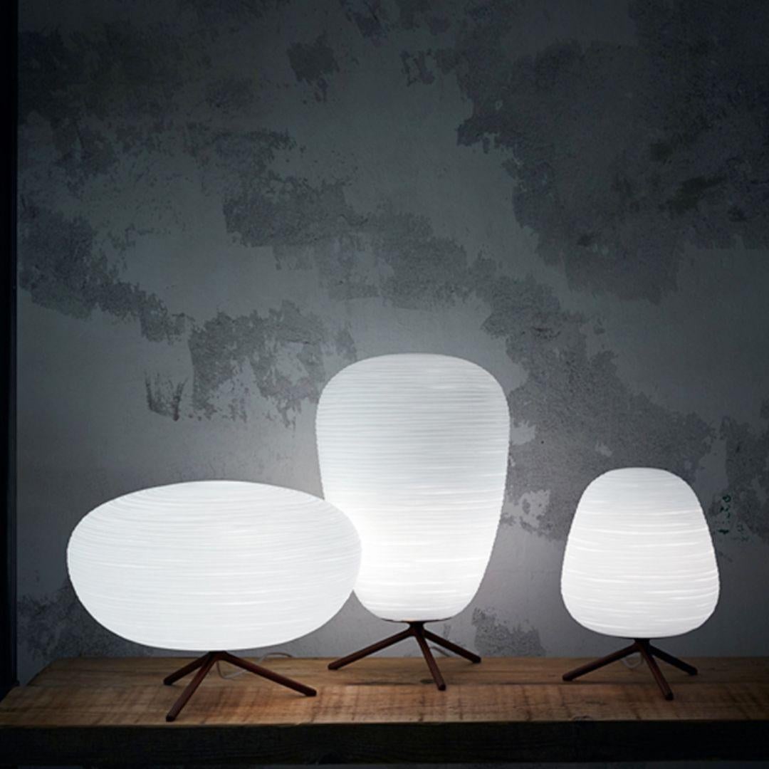 Large ‘Rituals 1’ Hand Blown Opaline Glass Table Lamp in White for Foscarini For Sale 2