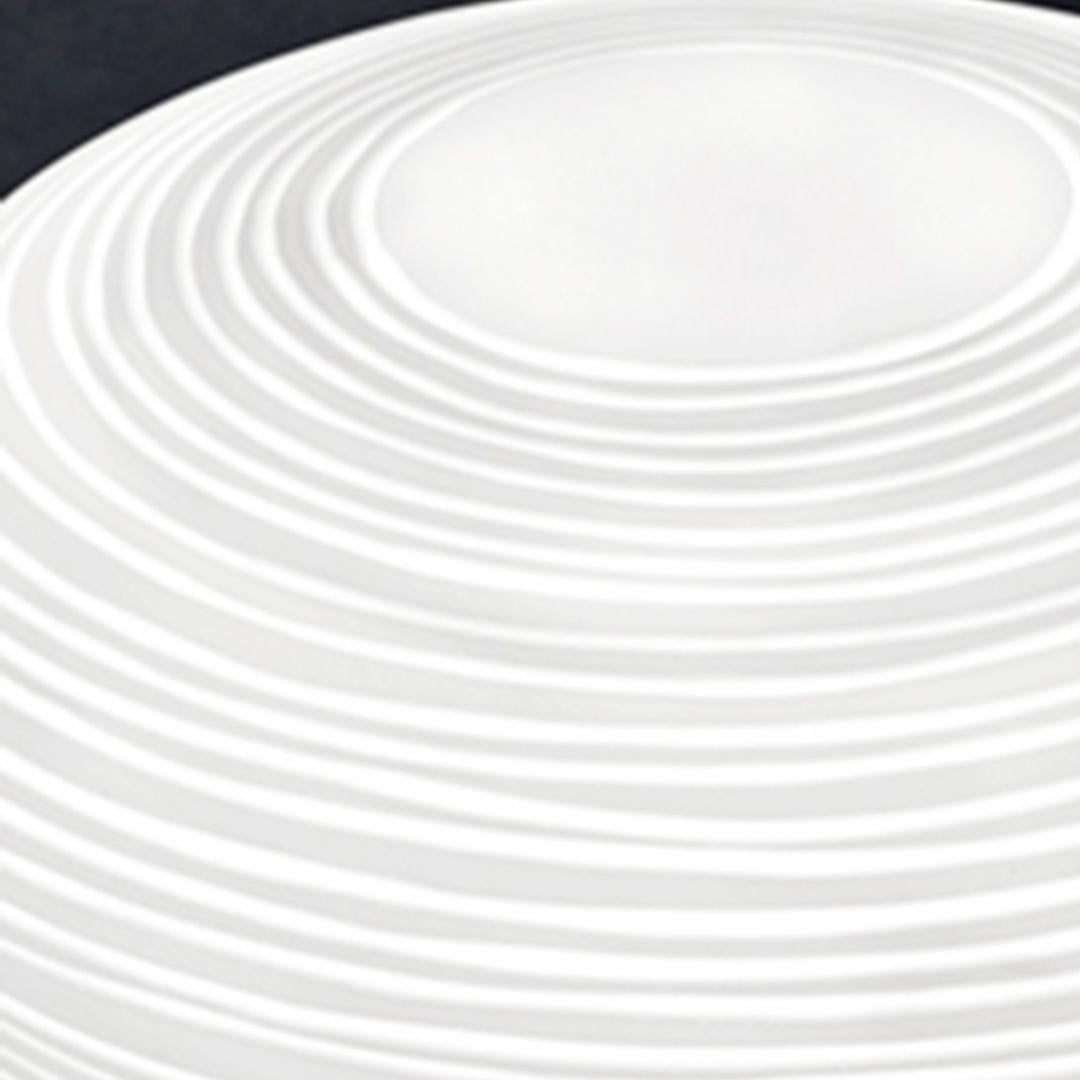 XXIe siècle et contemporain Grande lampe de table en verre opalin soufflé à la bouche 'Rituals 1' en blanc pour Foscarini en vente
