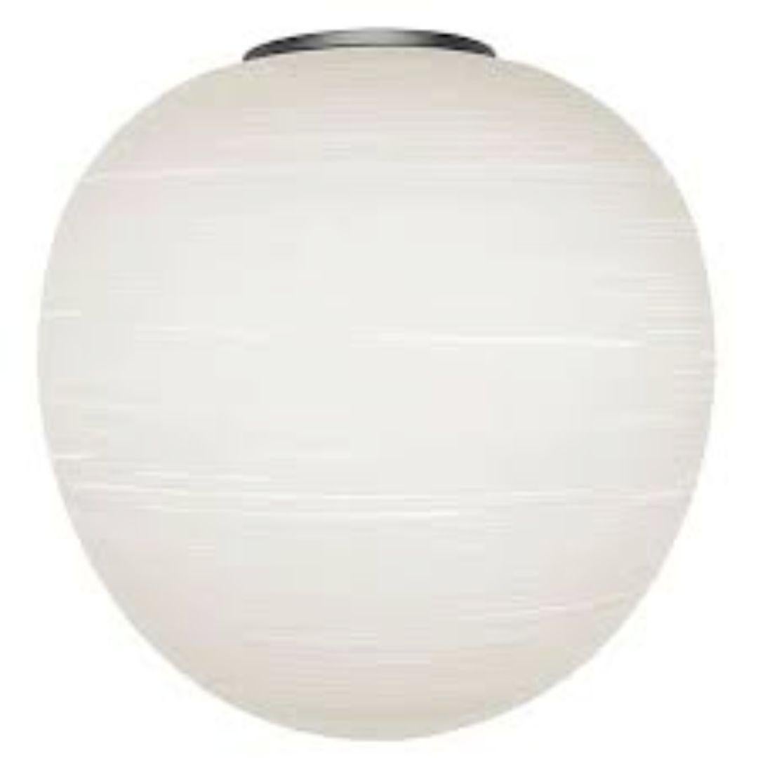Large ‘Rituals Xl’ Blown Opaline Glass Suspension Lamp in White for Foscarini For Sale 1