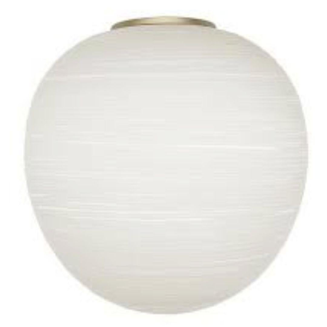Large ‘Rituals Xl’ Blown Opaline Glass Suspension Lamp in White for Foscarini For Sale 2