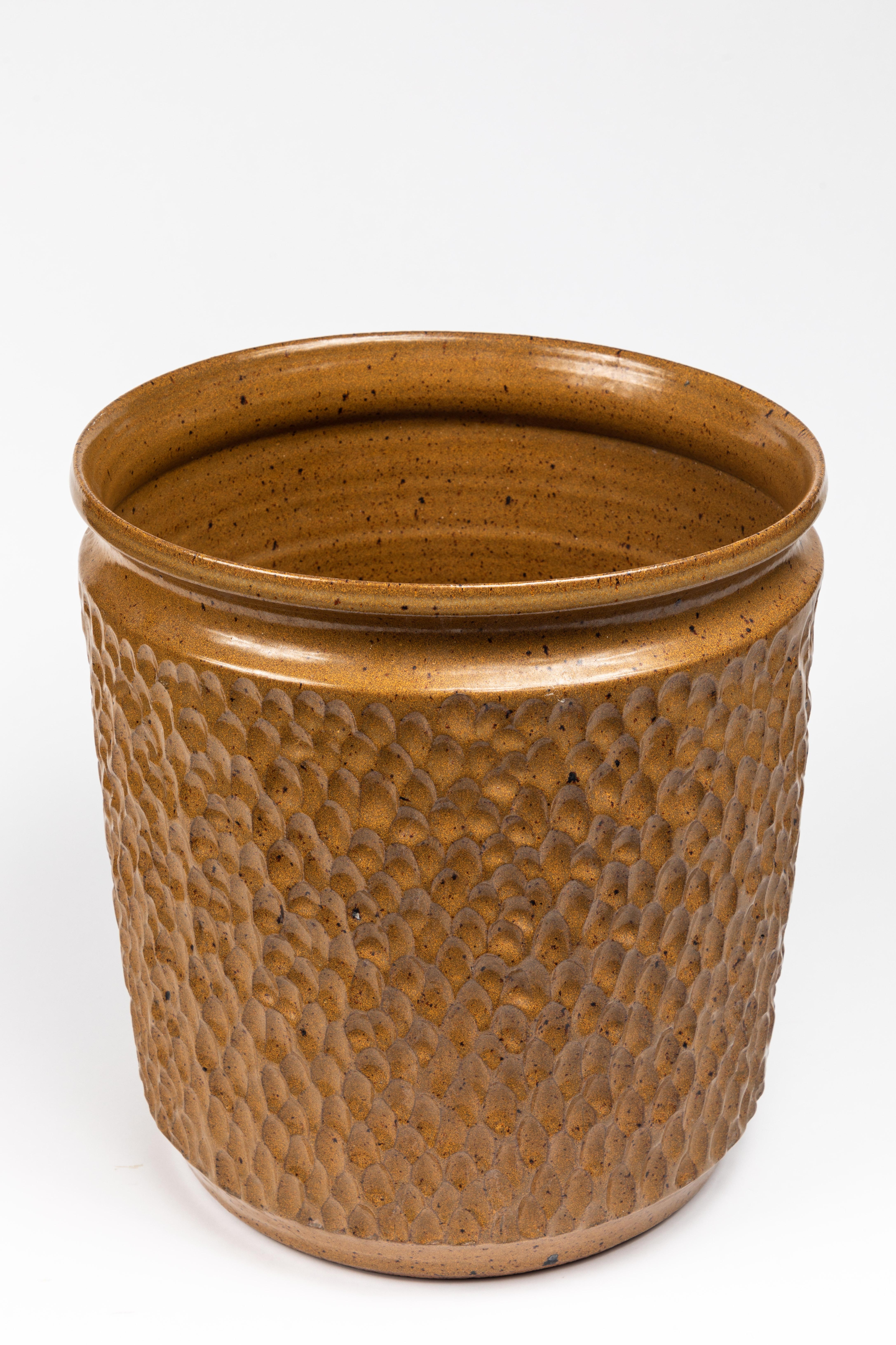 American Large Robert Maxwell & David Cressey Thumbprint Planter for Earthgender