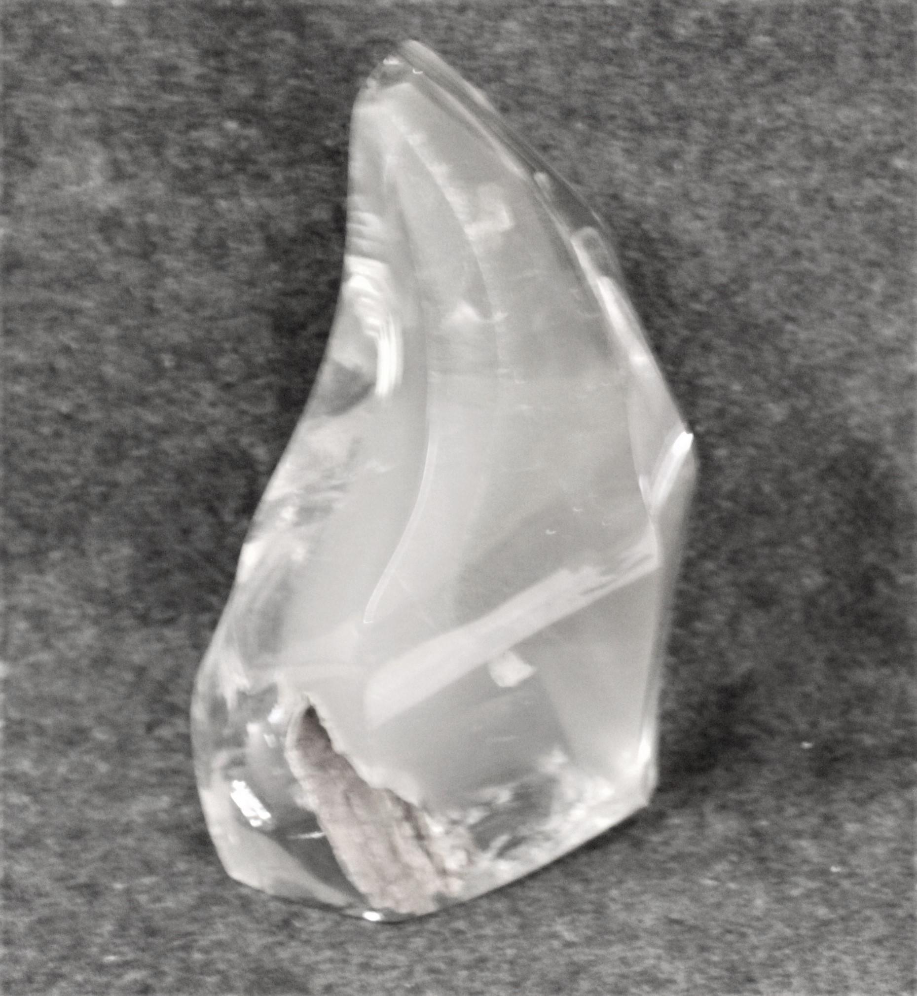 Mid-Century Modern Grand spécimen de cristal de roche, forme unique en vente