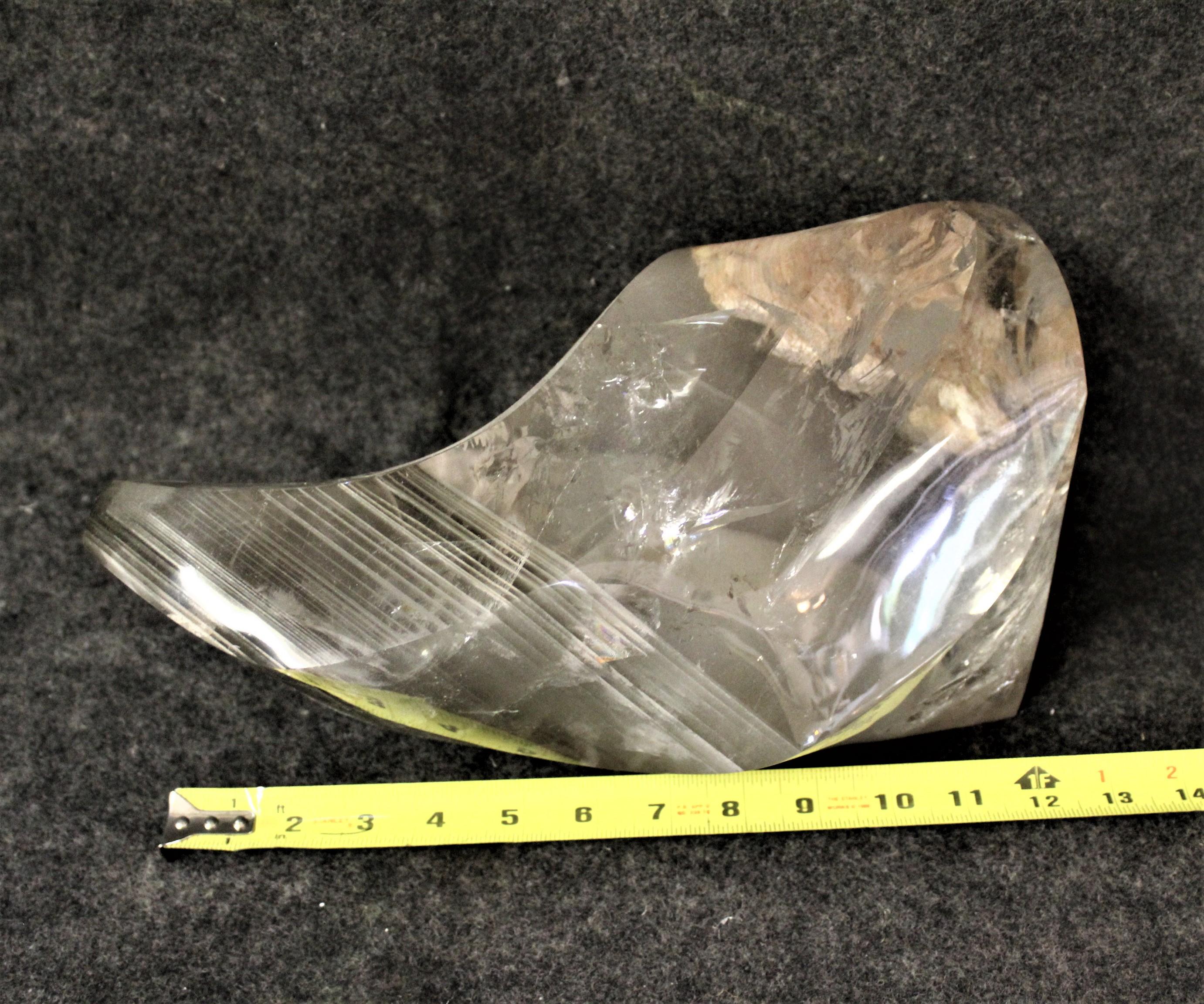Grand spécimen de cristal de roche, forme unique Excellent état - En vente à Los Angeles, CA