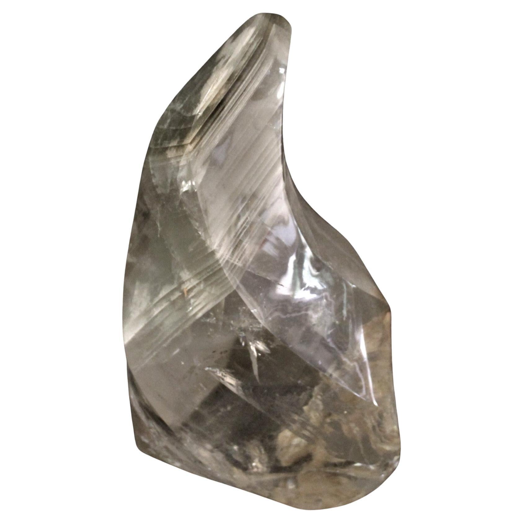 Grand spécimen de cristal de roche, forme unique en vente