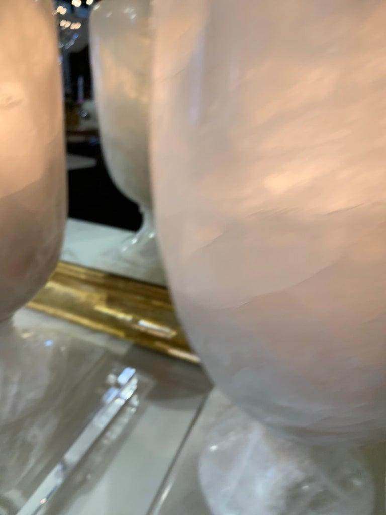 Large Rock Crystal Table Lamps 1
