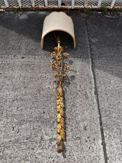 Grande applique rococò italiana in ottone