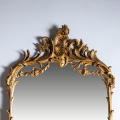 Grande specchio da parete Rococò Pier, 18° secolo