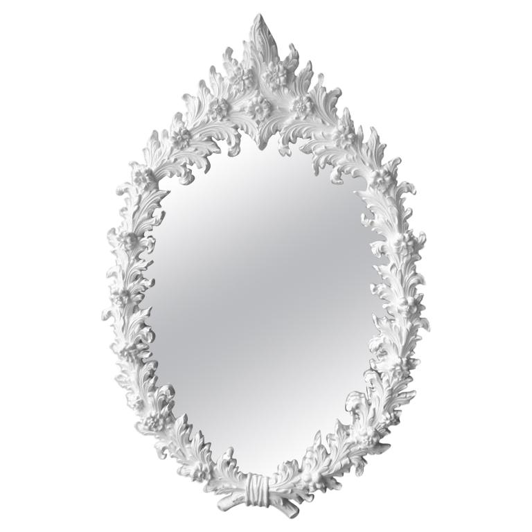 Large Rococo Style Mirror For Sale