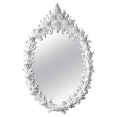 Grand miroir de style rococo
