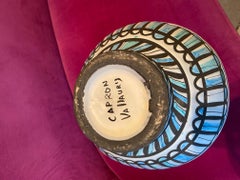 Vaso grande in ceramica Roger Capron, Vallauris, Francia, anni '50