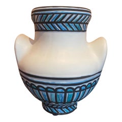 Large Roger Capron Ceramic Vase, Vallauris, France, 1950s