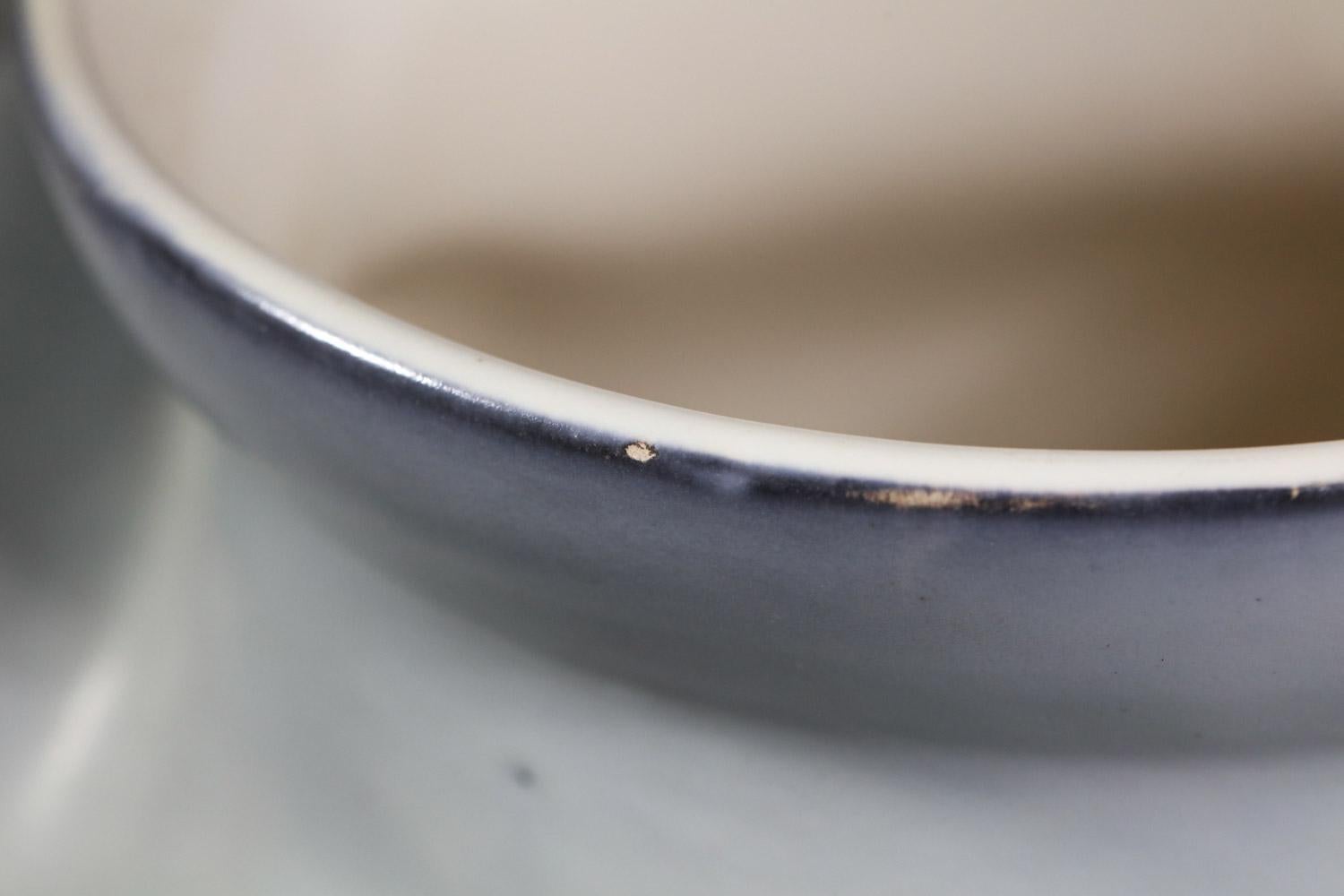 Grand vase en céramique de Roger Capron Vallauris avec motif de poule en vente 7