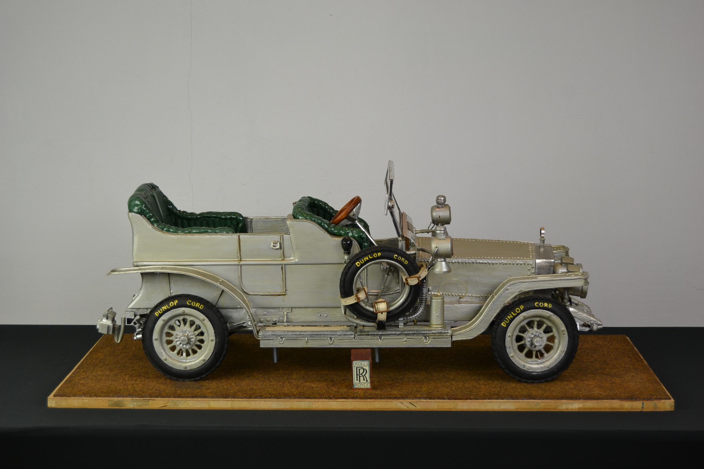 Large Rolls-Royce Silver Ghost Model in Showcase 9