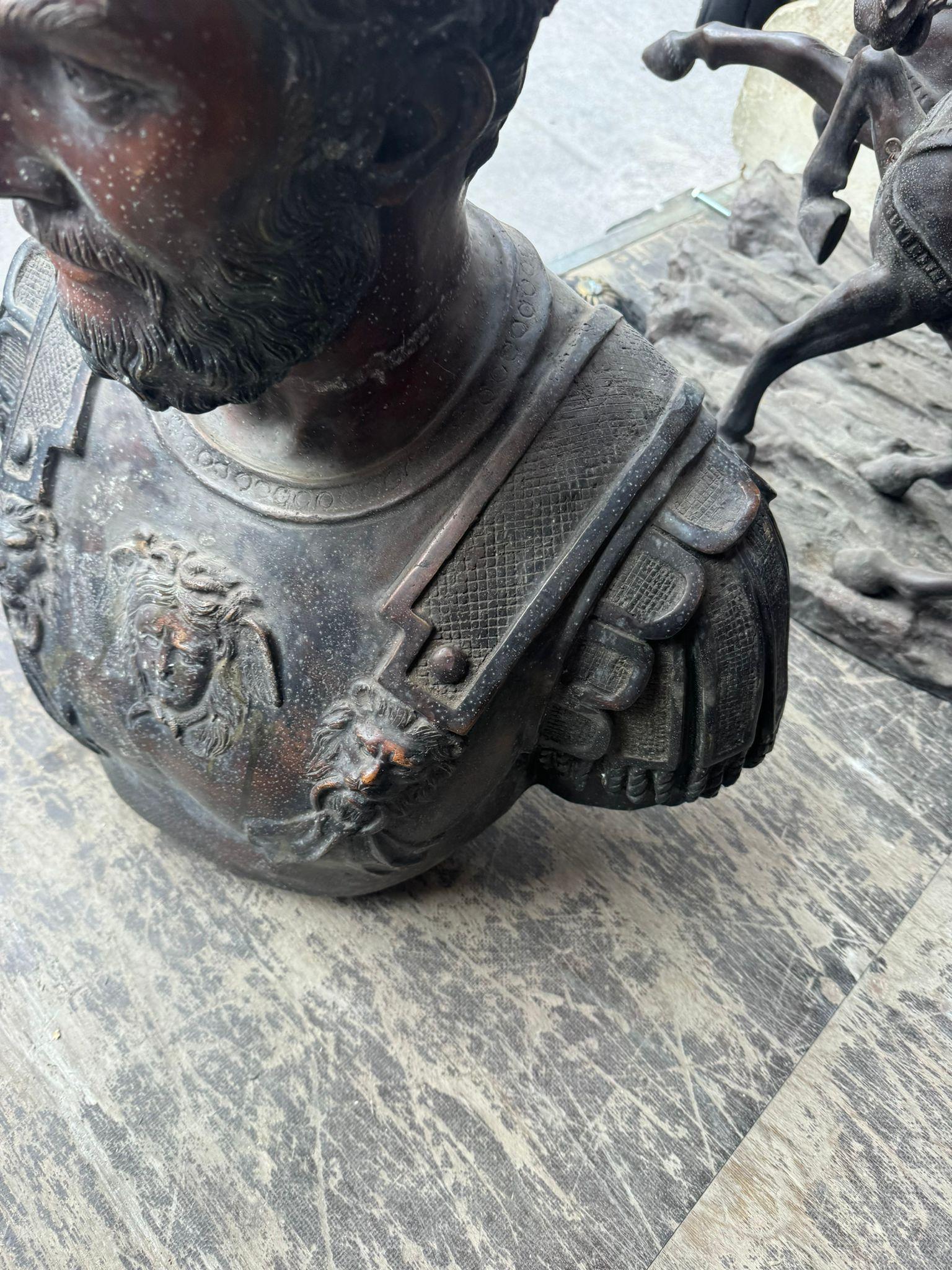 Gran Escultura Romana de Bronce 80 Cm en Bueno estado para la venta en Madrid, ES