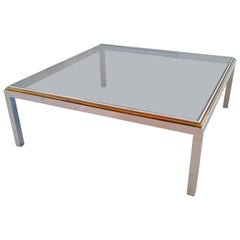 Large Romeo Rega Coffee Table, circa 1970