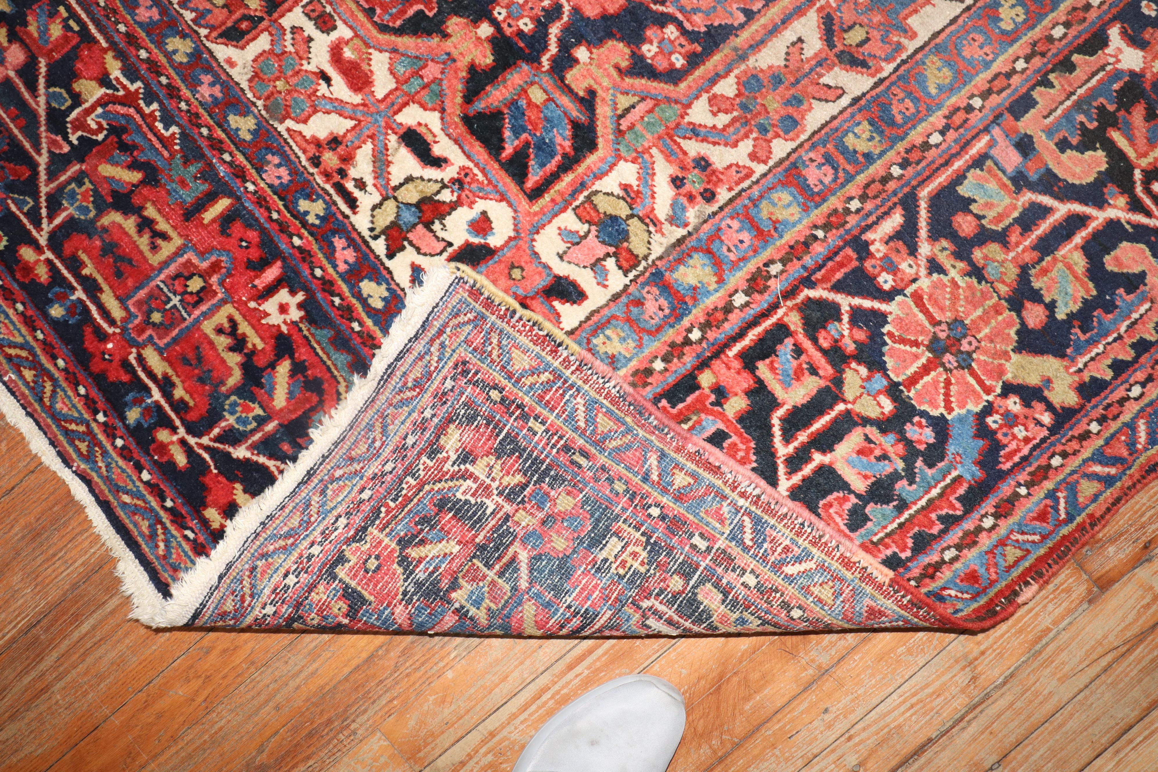 Large Room Size 10 X 13 Antique Heriz Rug At 1stDibs 10 By 13 Room Size