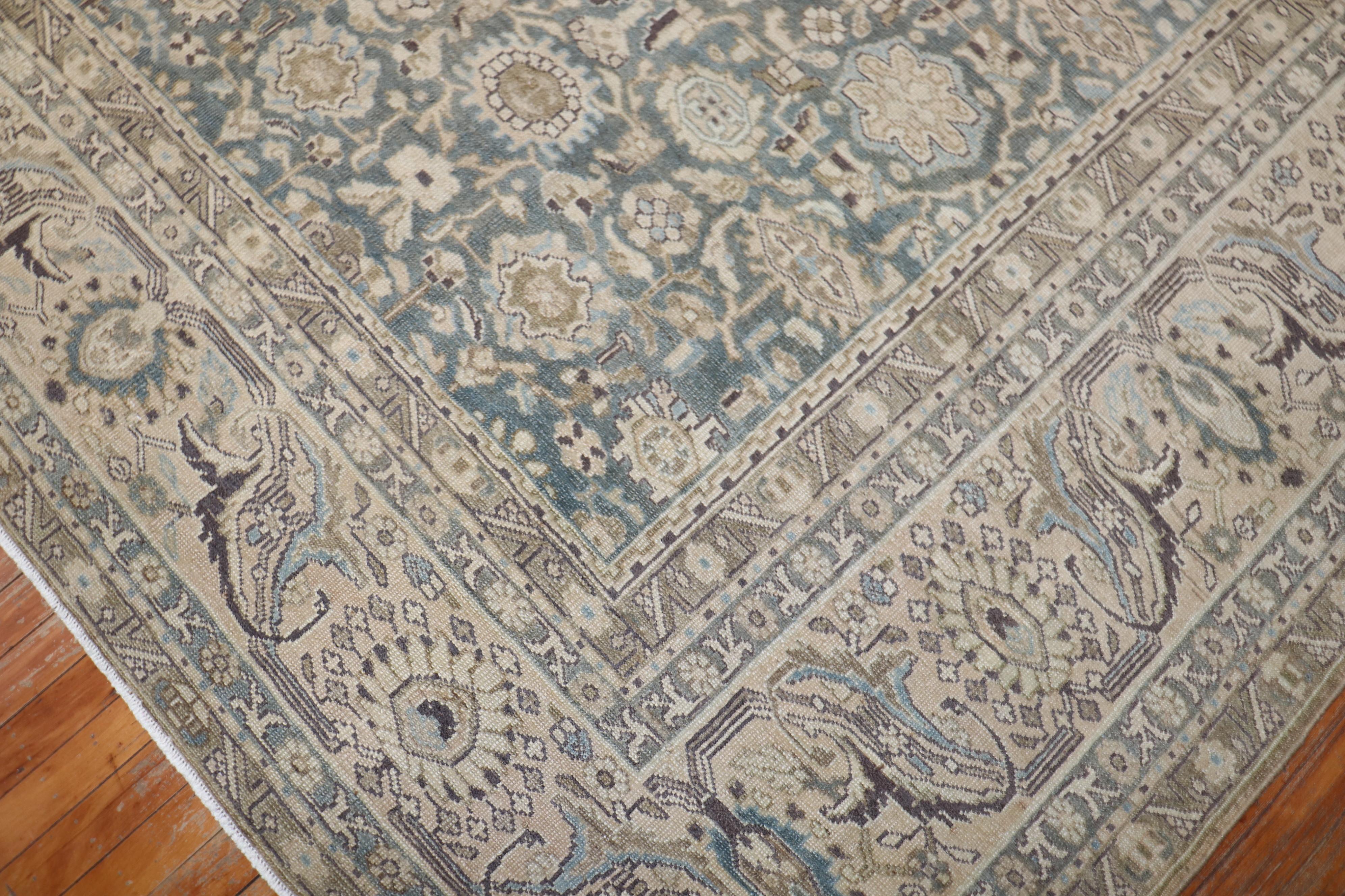Wool Large Room Size Persian Malayer Rug For Sale