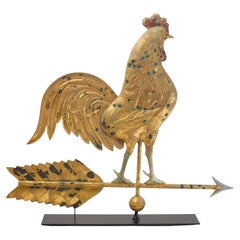 Large rooster weathervane.