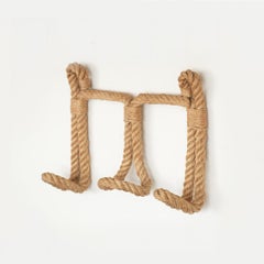 Large Rope Wall Hook by Audoux and Minet