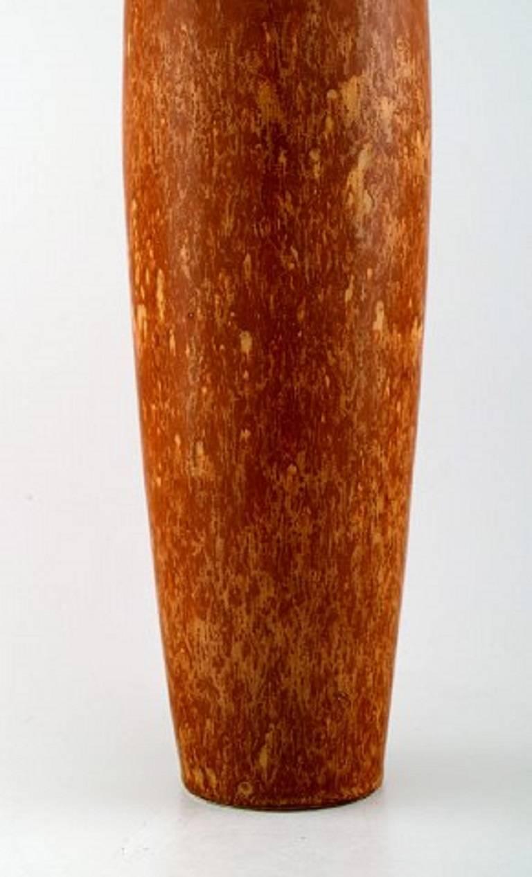 Large Rörstrand Floor Vase in Ceramics by Gunnar Nylund In Excellent Condition In Copenhagen, DK