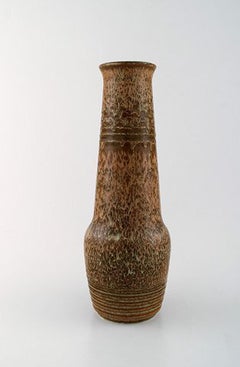 Large Rörstrand / Rorstrand Stoneware Vase by Gunnar Nylund