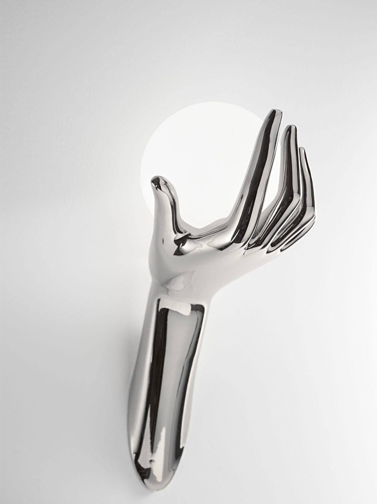 Contemporary Large Rose Gold Human Wall Lamp by Aggiolight For Sale