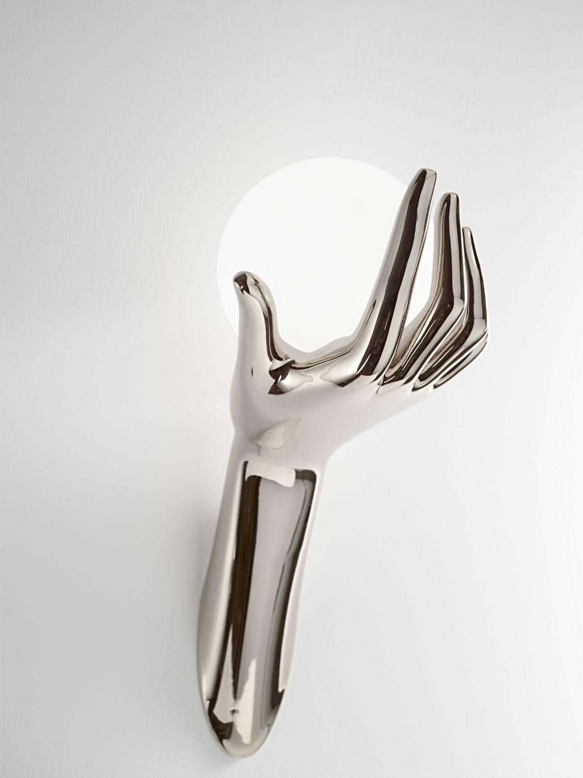 Large Rose Gold Human Wall Lamp by Aggiolight For Sale 2