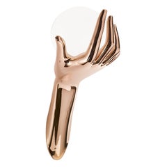 Large Rose Gold Human Wall Lamp by Aggiolight