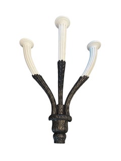 Large Rose Tarlow 3 Arm Candle Sconce
