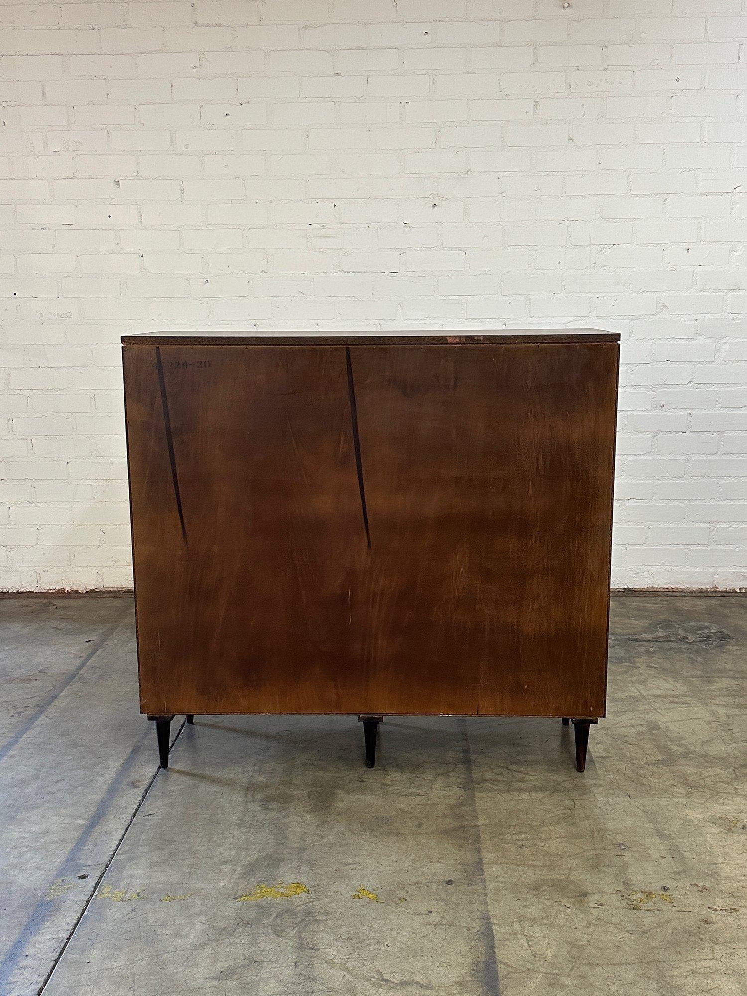 Large Rosewood Armoire circa 1960s For Sale 10