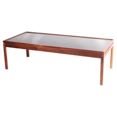 Large rosewood coffee table