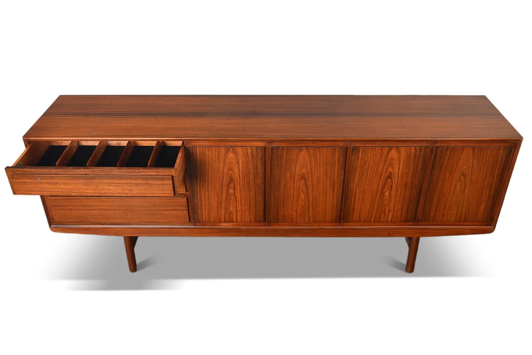 20th Century Large Rosewood Credenza by Beithcraft