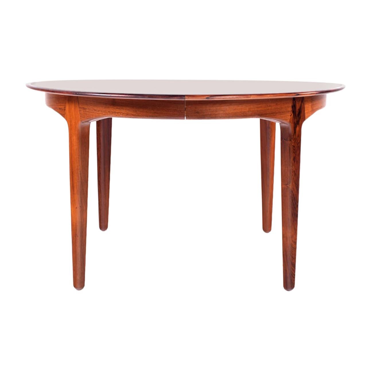 Large Rosewood Dining Table by Henning Kjærnulf for Soro