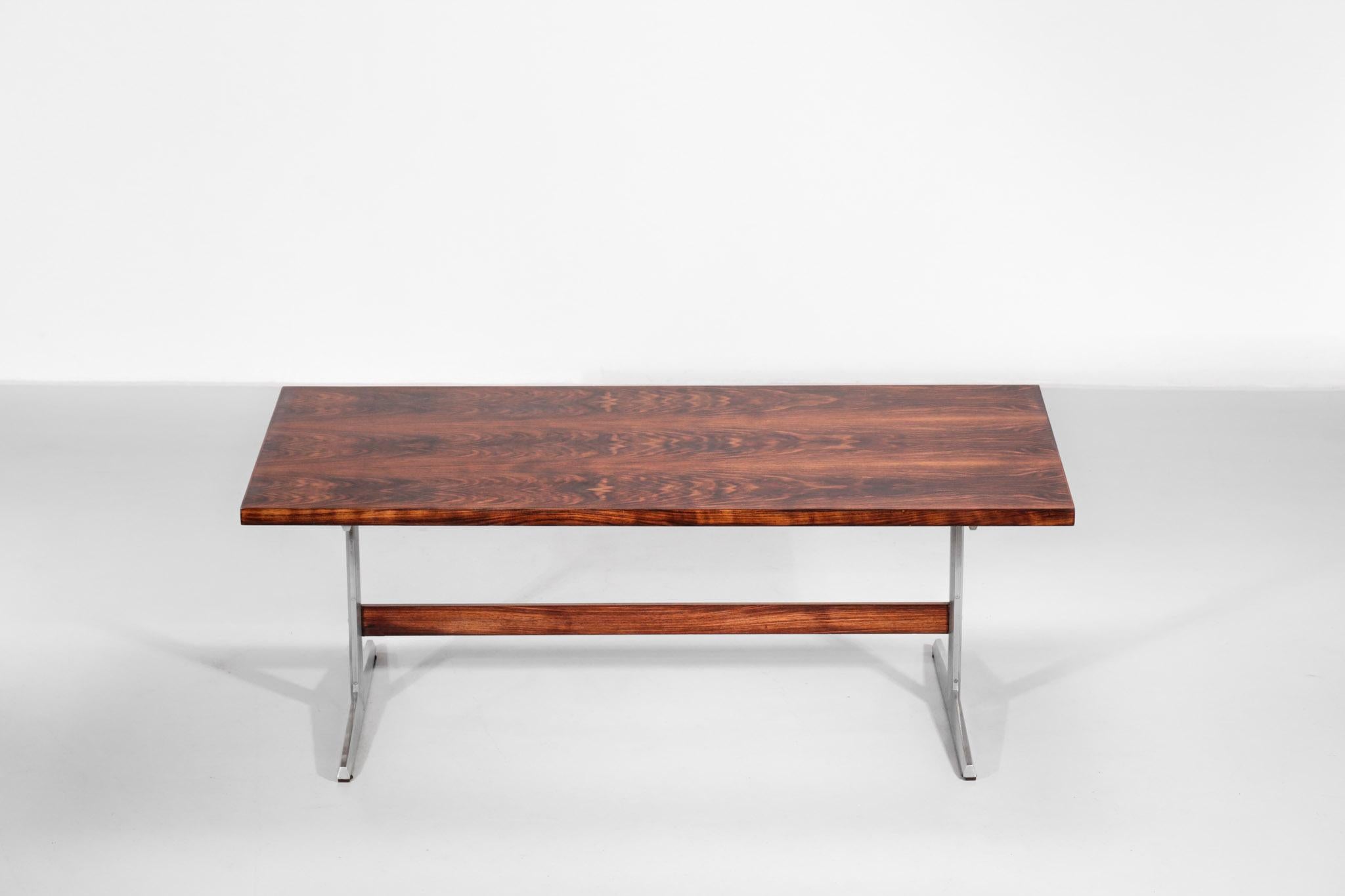 Large Rosewood Dining Table in Style to Arne Jacobsen 2