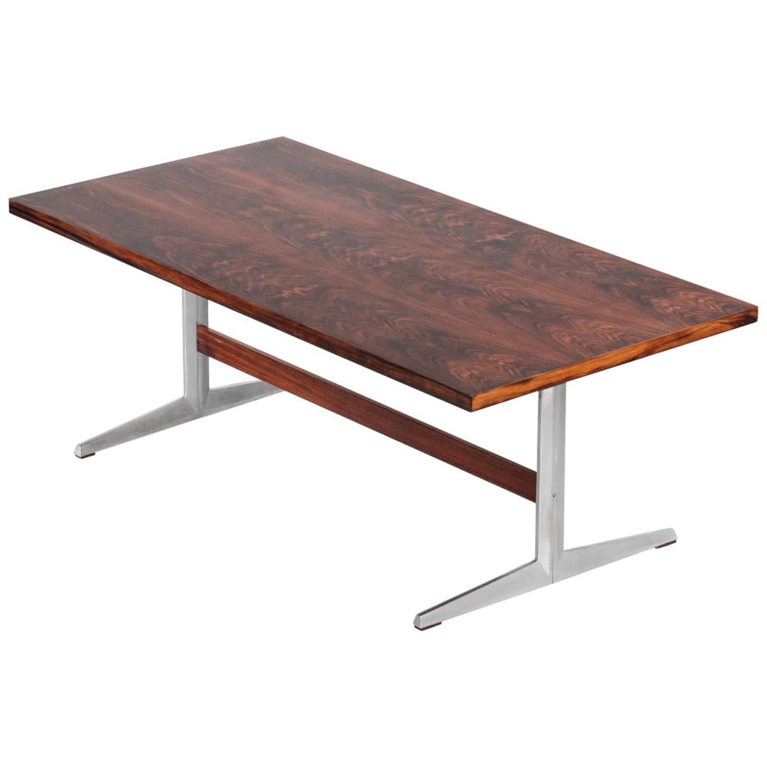 Large Rosewood Dining Table in Style to Arne Jacobsen